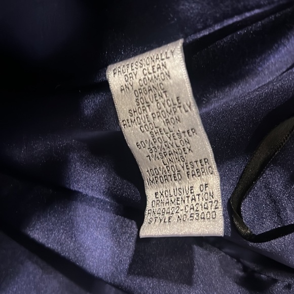 Jessica McClintock Strapless Mini Dress - Picture 5 of 5